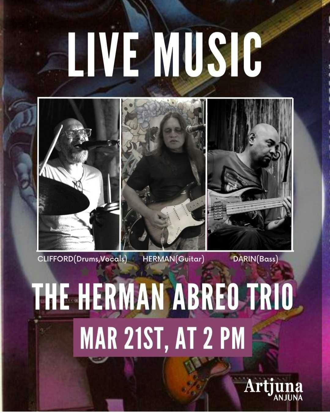 Herman Abrio Trio Live at Artjuna